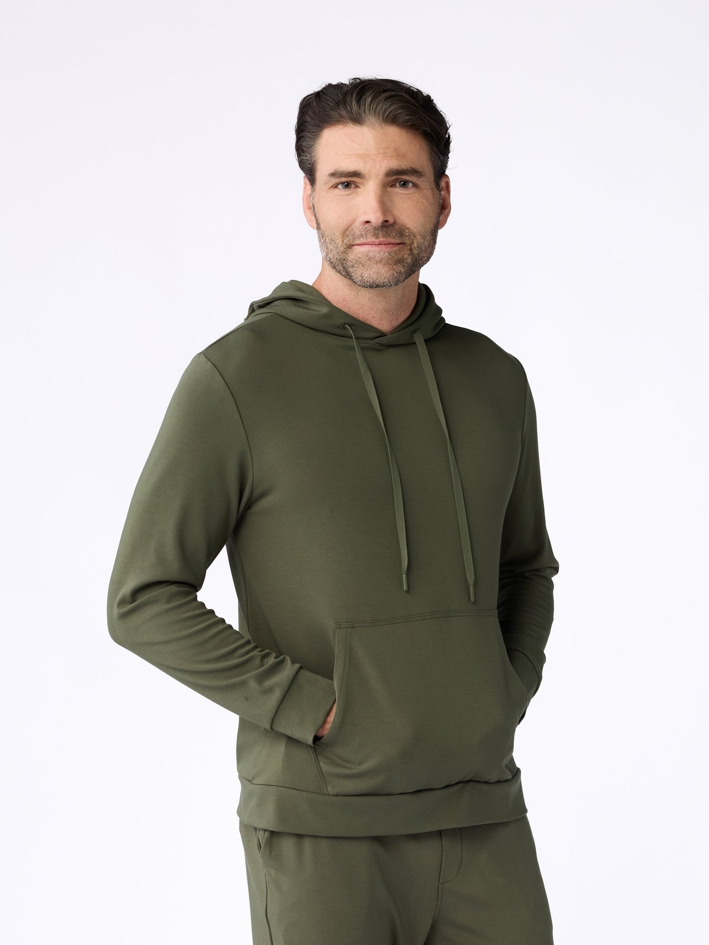 Men's Brushed Bamboo Hoodie - Wholesale