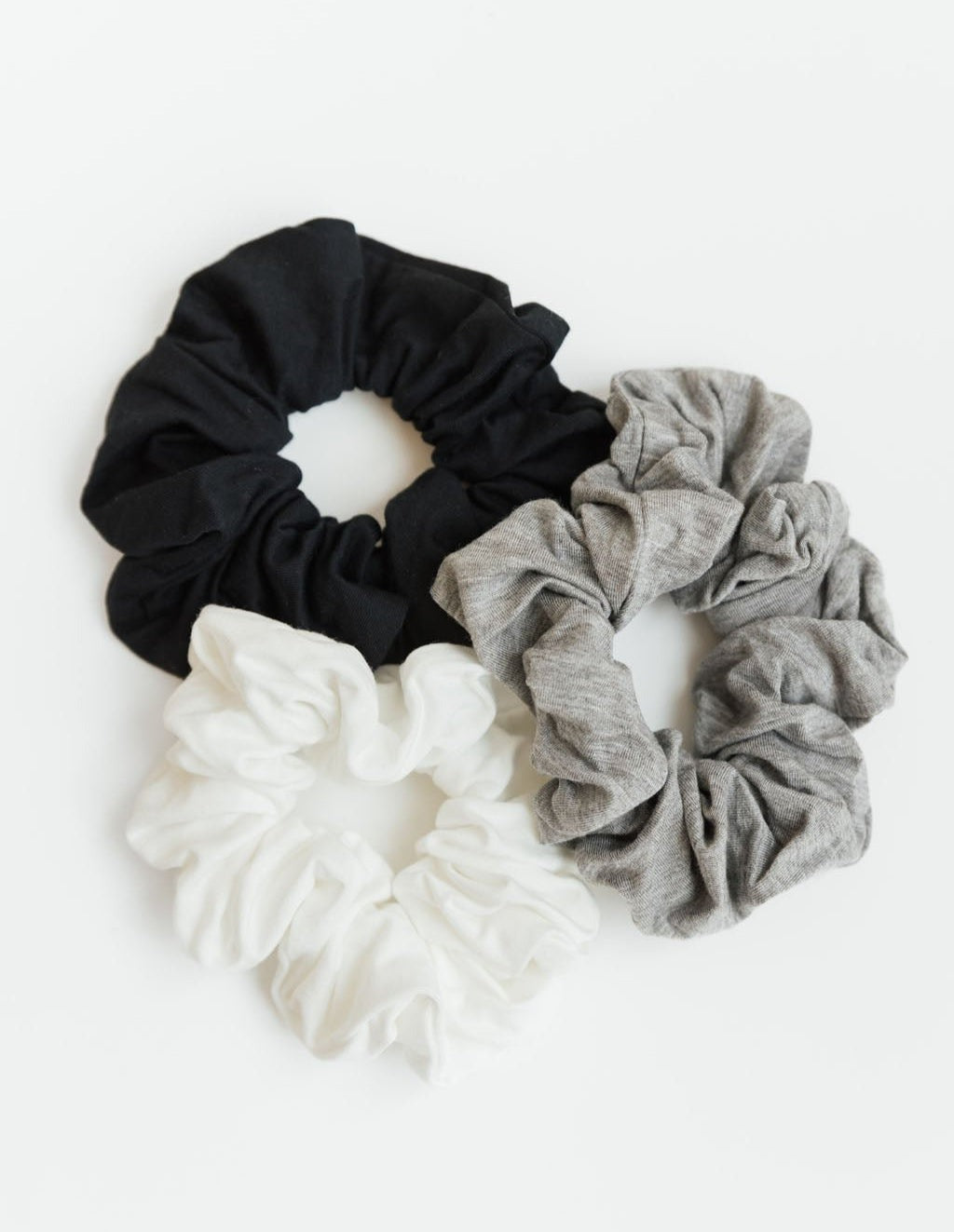 Bamboo Stretch-Knit Scrunchies - Wholesale